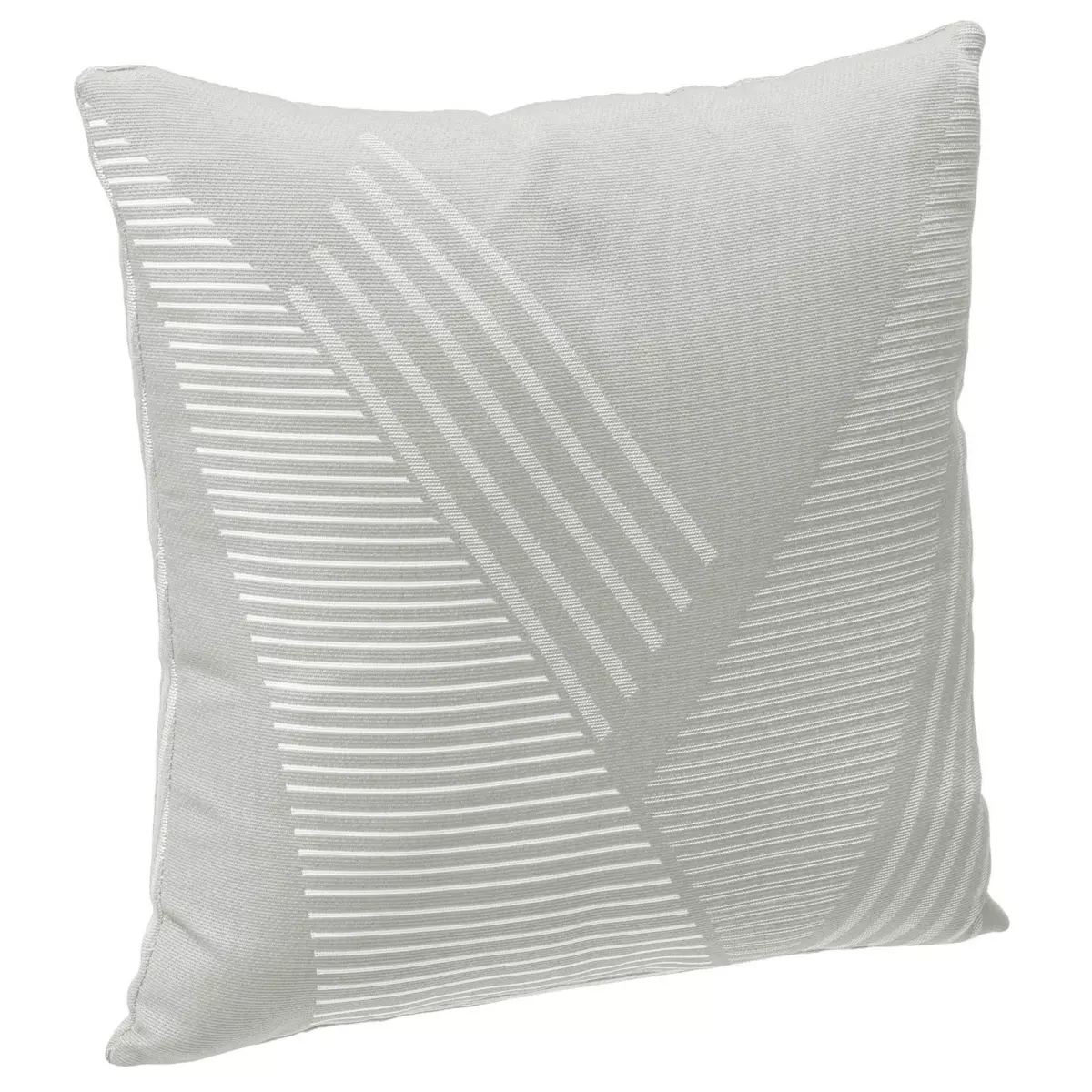 Coussin (40 cm) Jacquard Gris clair 1