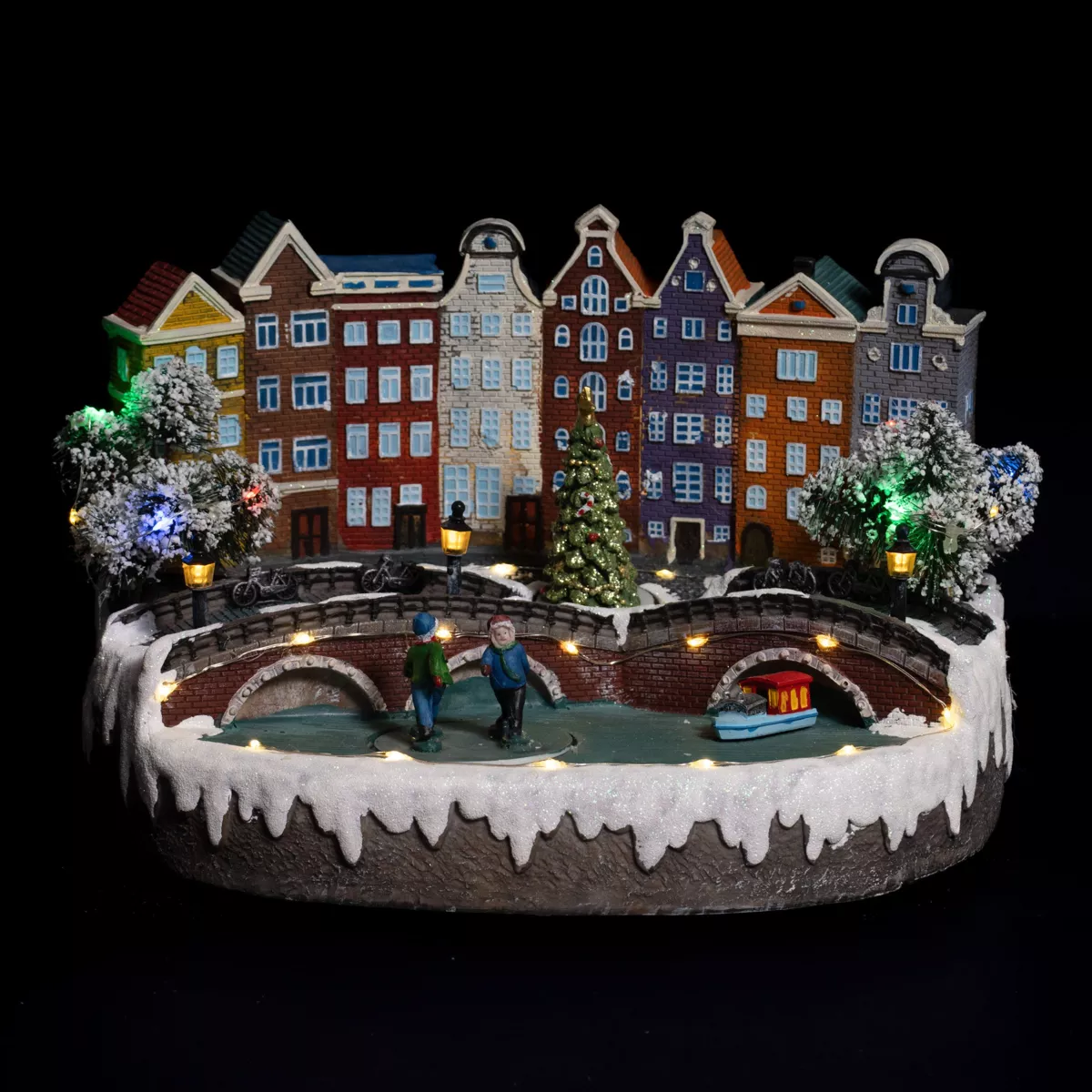 Villaggio di Natale luminoso e musicale Amsterdam 1