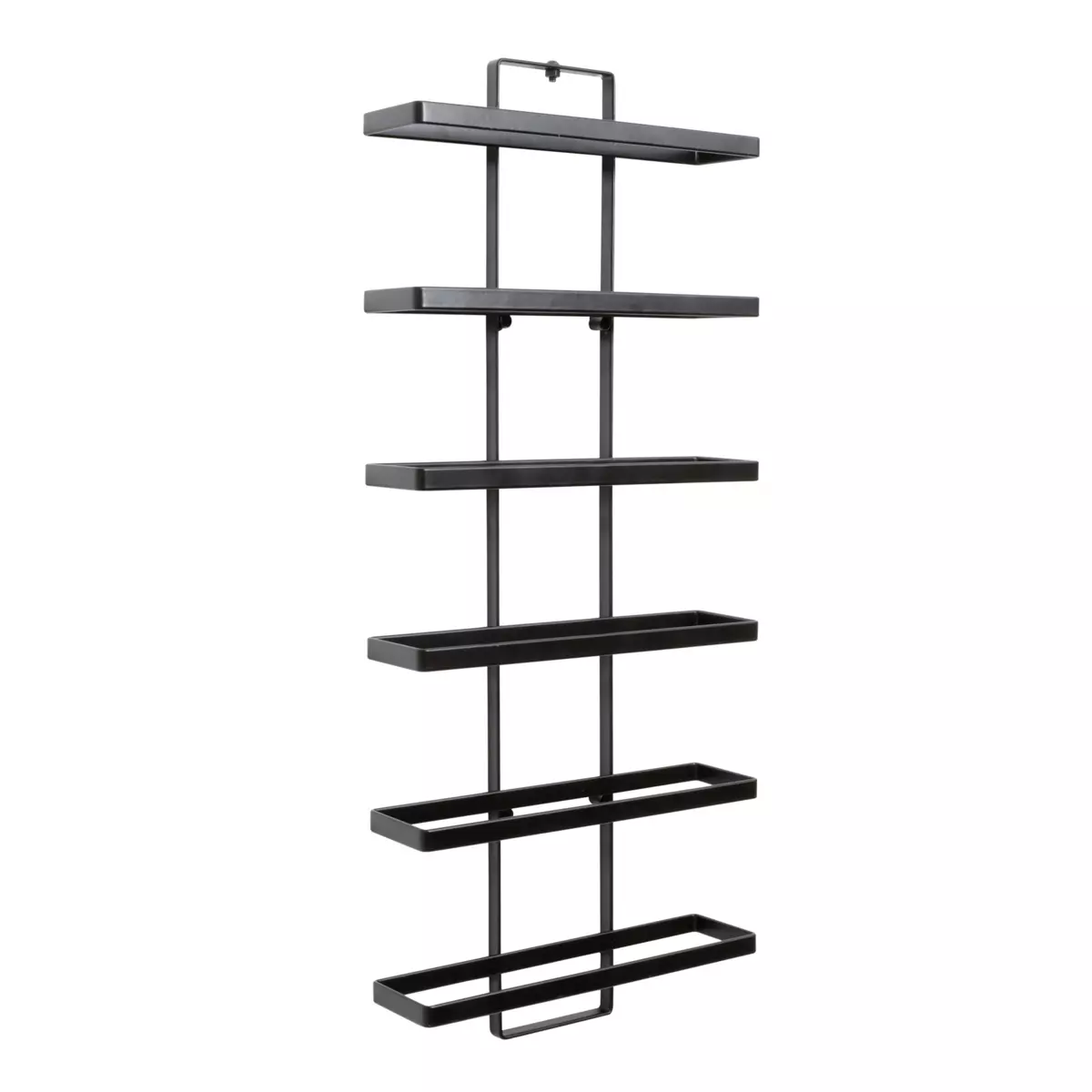 2er Set Wand-Weinregal für 12 Flaschen (H139 cm) Léo Schwarz 4