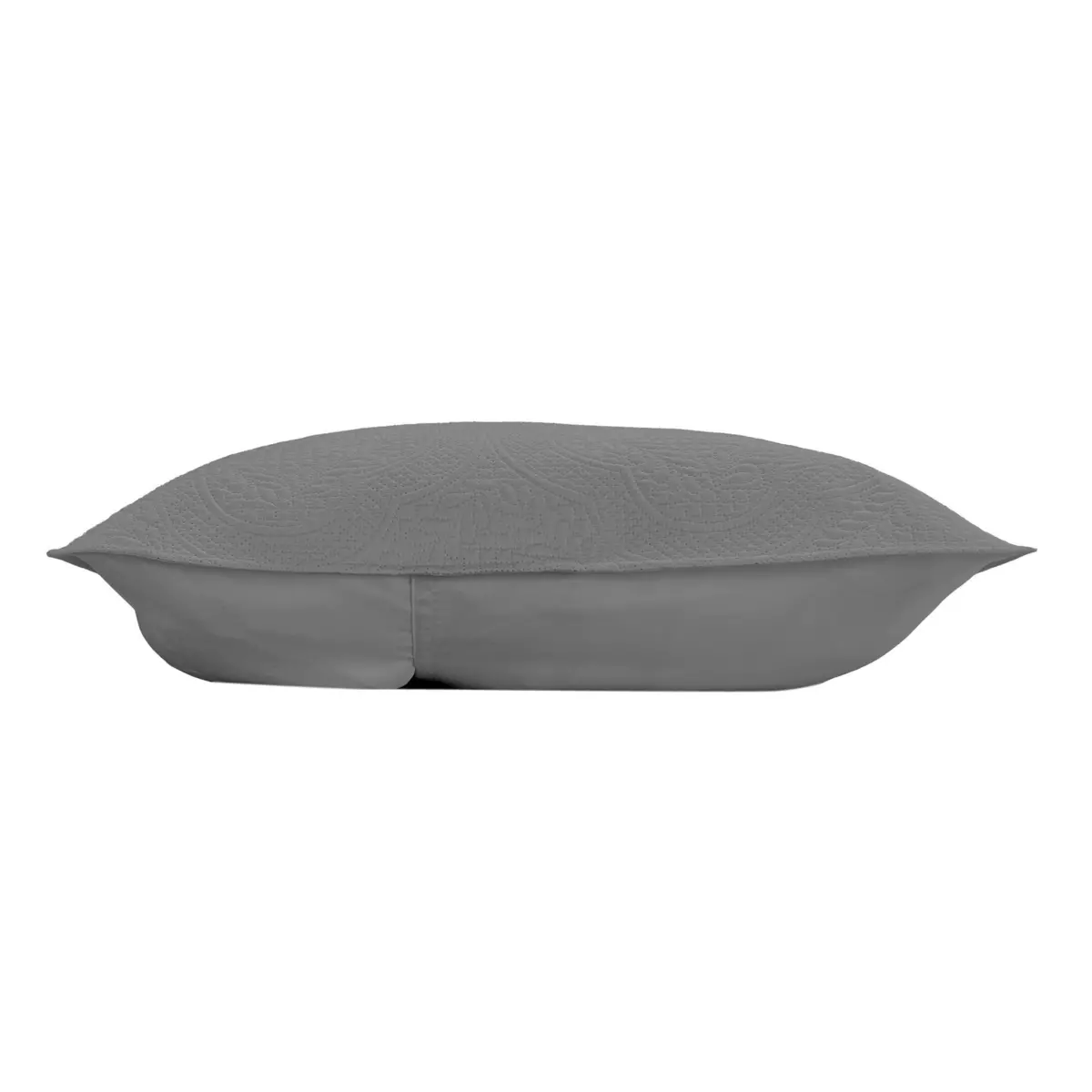 Housse de coussin (40 cm) Romane Gris anthracite 4