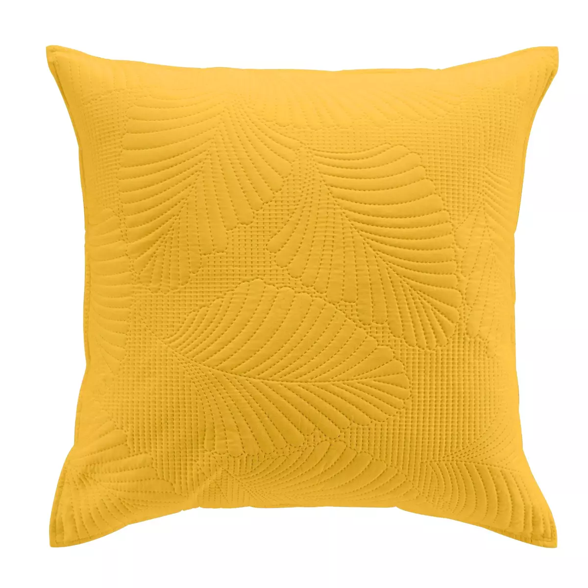 Housse de coussin (60 cm) Palombine Jaune ocre 1