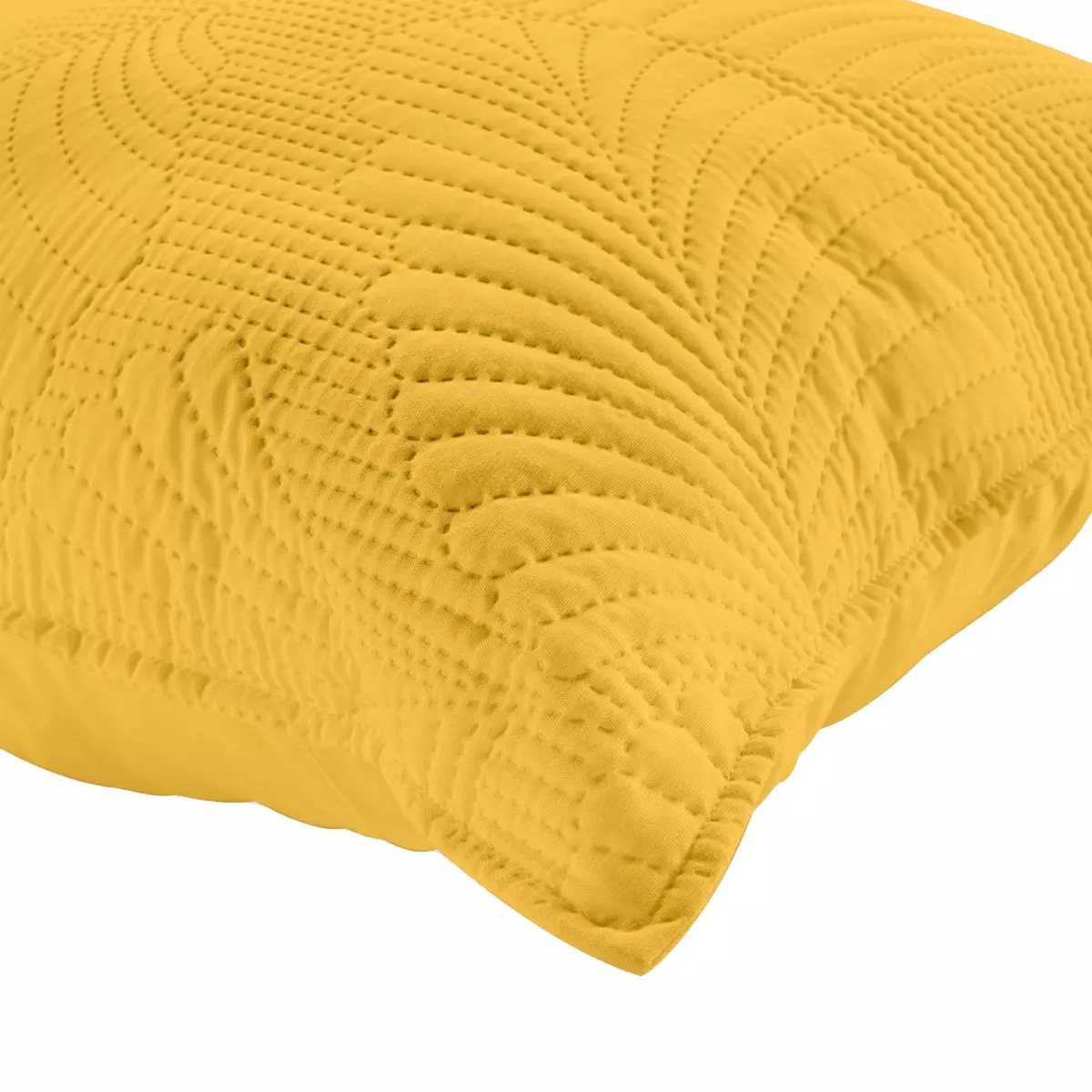 Housse de coussin (60 cm) Palombine Jaune ocre 2