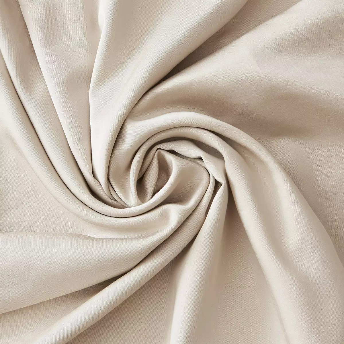 Lenzuola con angoli in raso di bambù (160 x 200 cm) Salomé Beige pampa