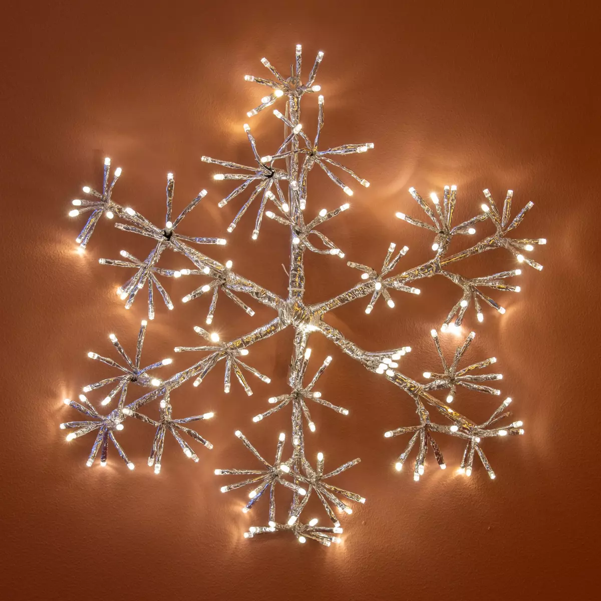 LED Schneeflocke Altéa Warmweiß 192 LEDs 1