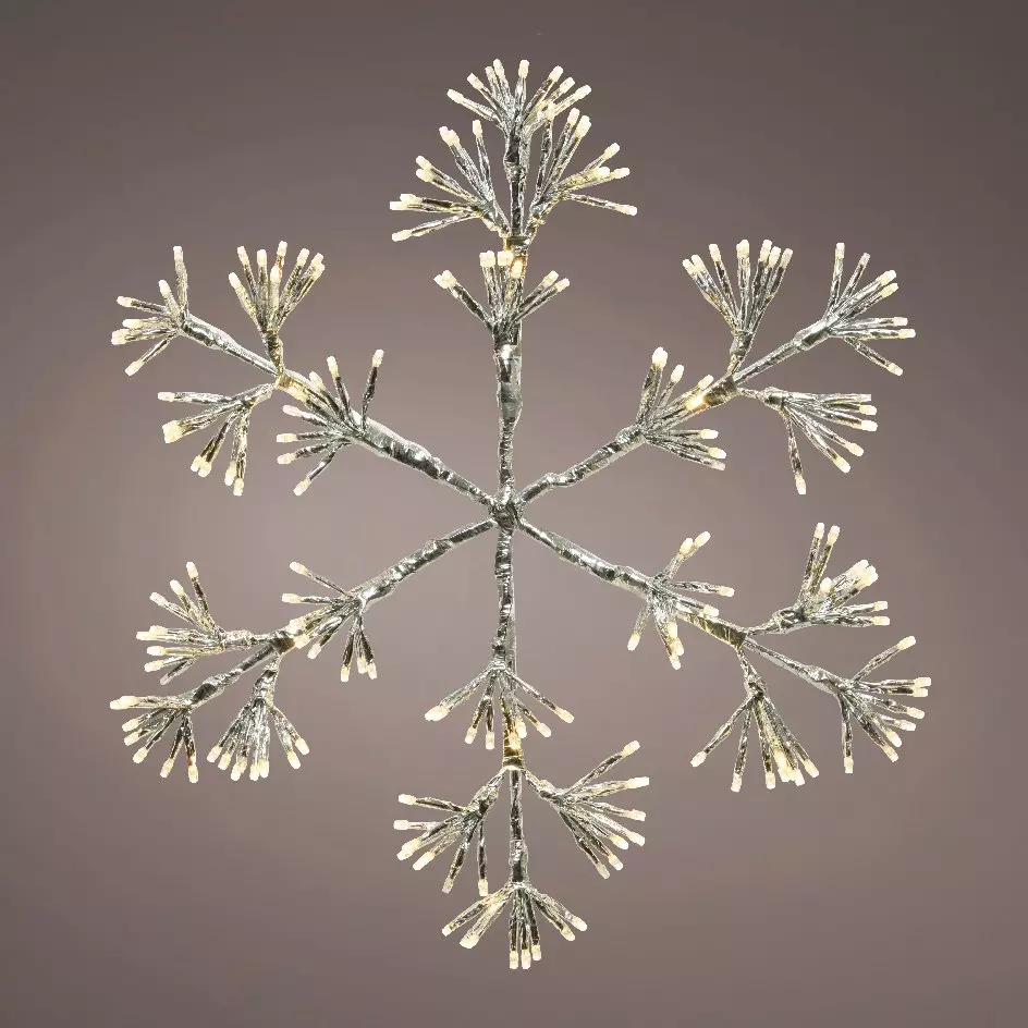 LED Schneeflocke Altéa Warmweiß 192 LEDs 3