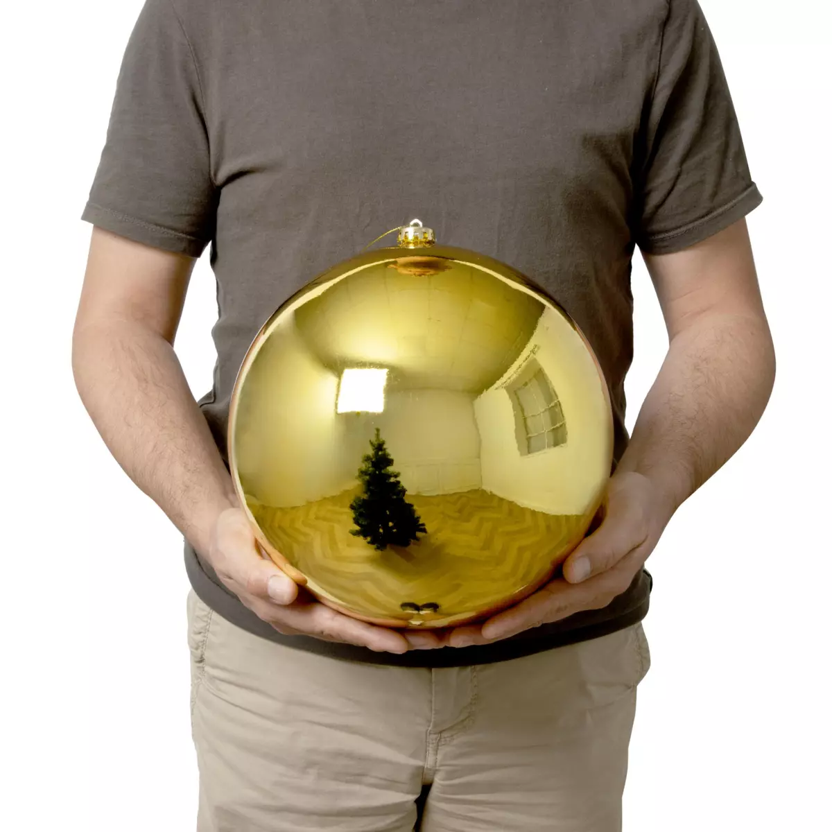 Bola de Navidad (D250 mm) New Alpine Oro 1