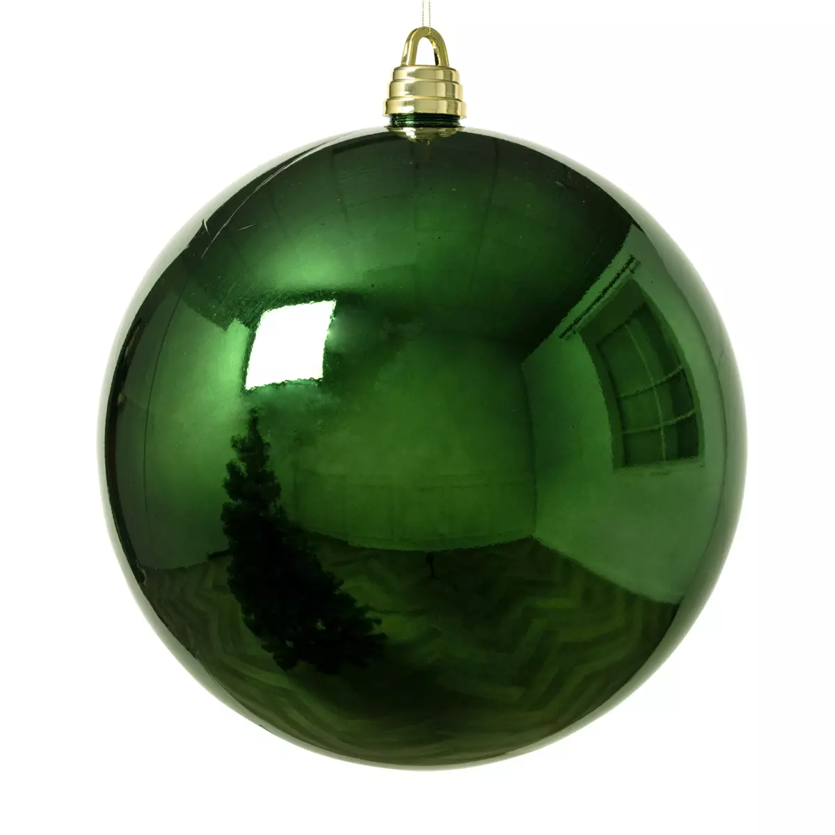 Boule de Noël (D400 mm) New Alpine XXL Vert sapin 2
