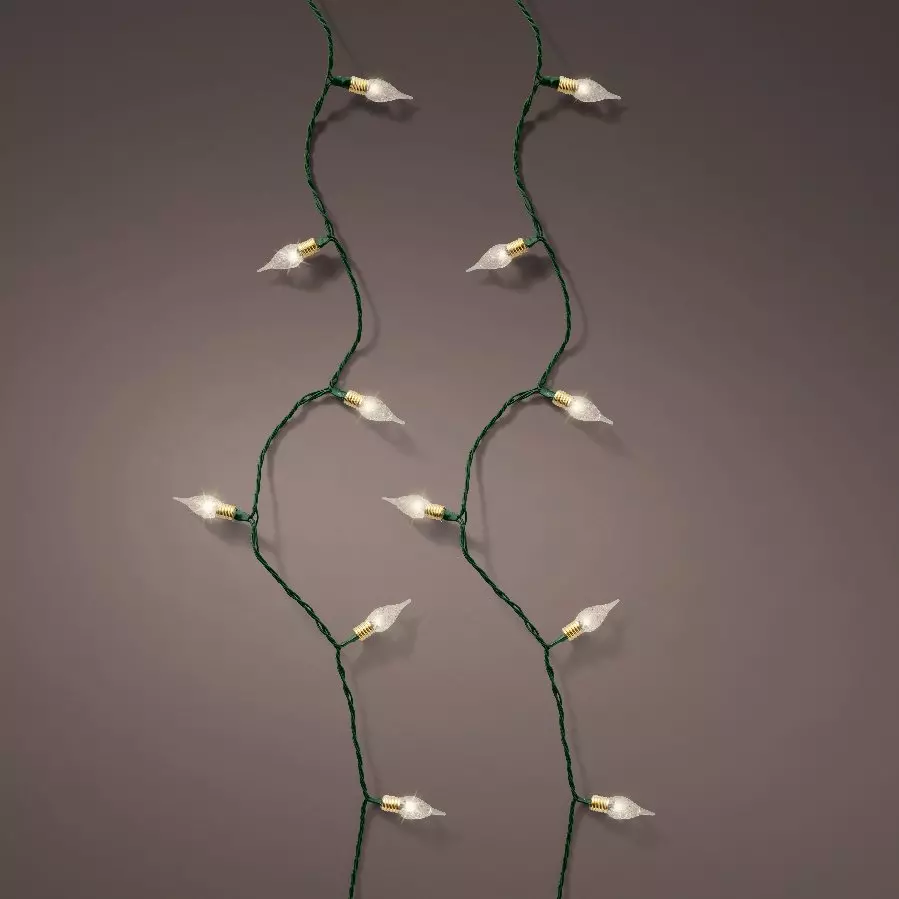 Luces de Navidad Vintage CV 18 m Blanco cálido 180 LED 2