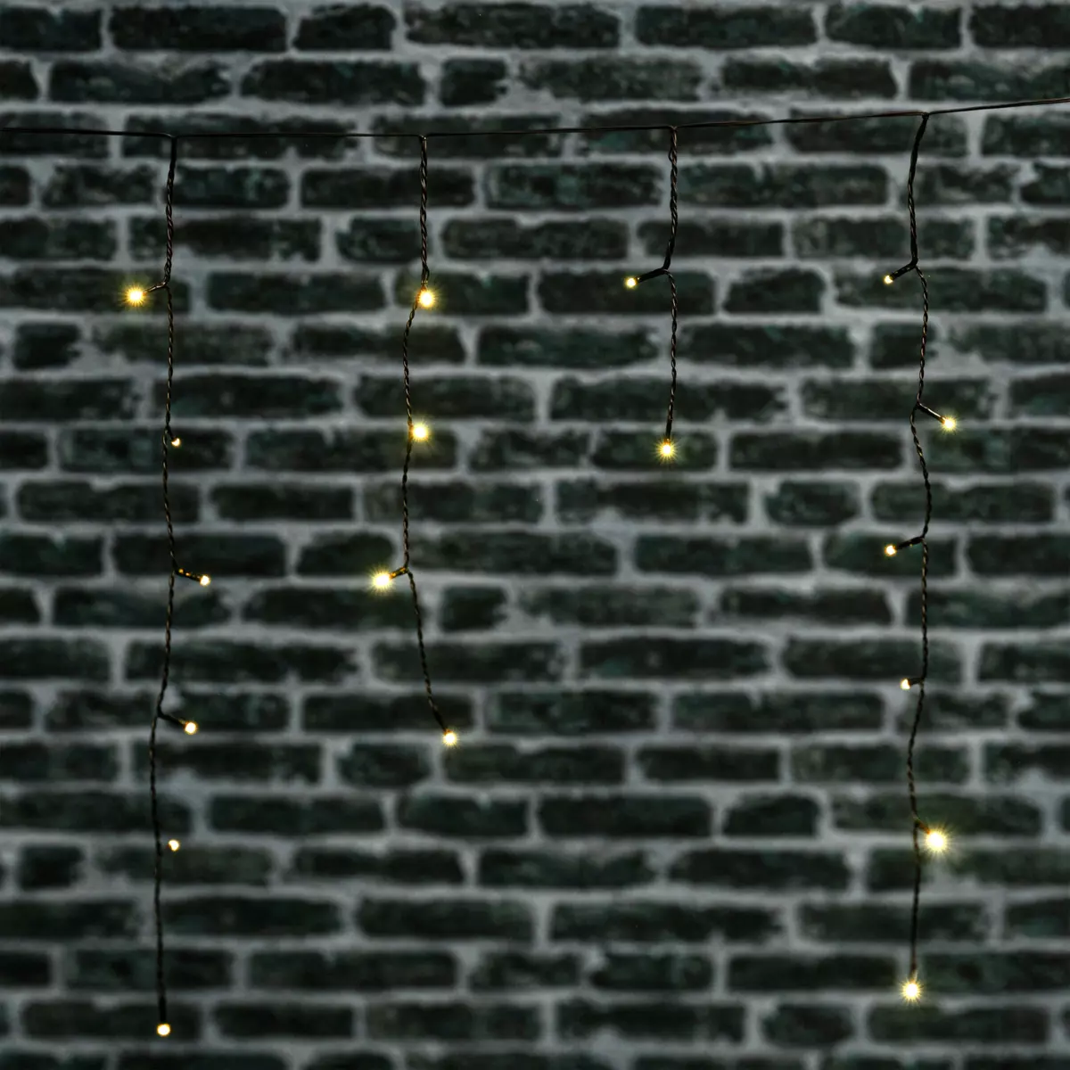 Stalattite luminosa Solare lung.0,60 m Bianco caldo 120 LED 1