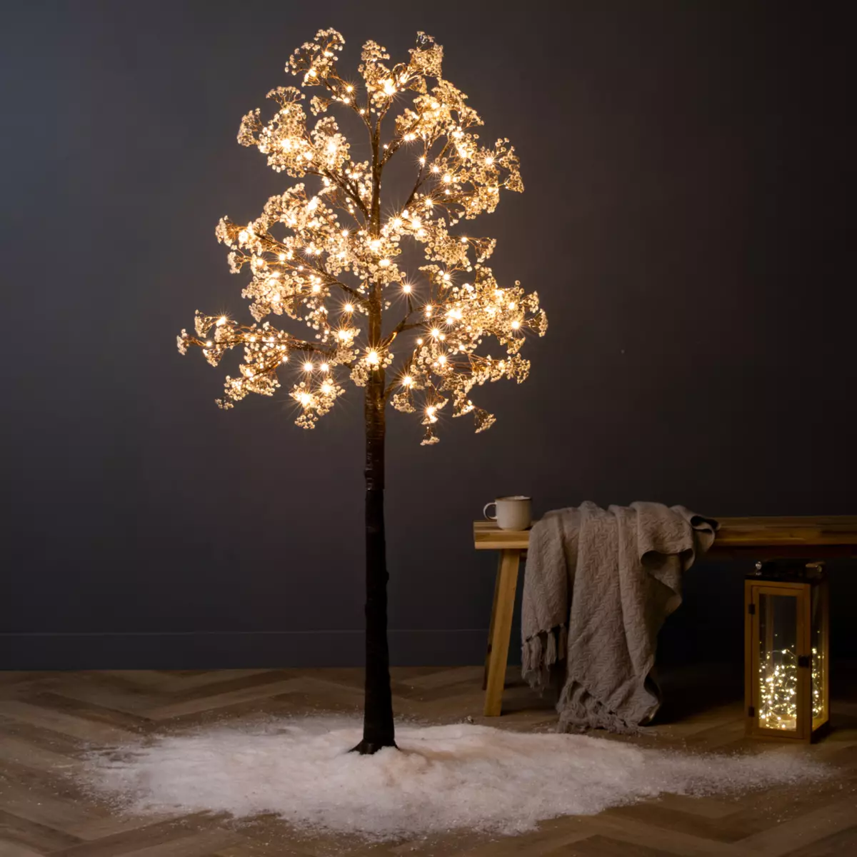 Alberi luminosi Gysophile 150 cm Bianco caldo 1