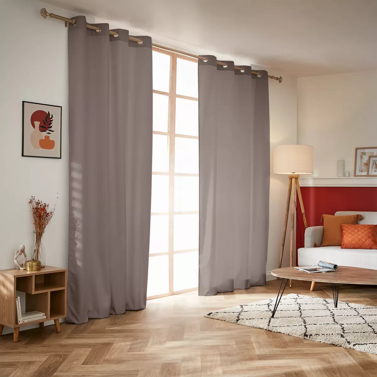 Thermovorhang (140 x 280 cm) Summit Taupe