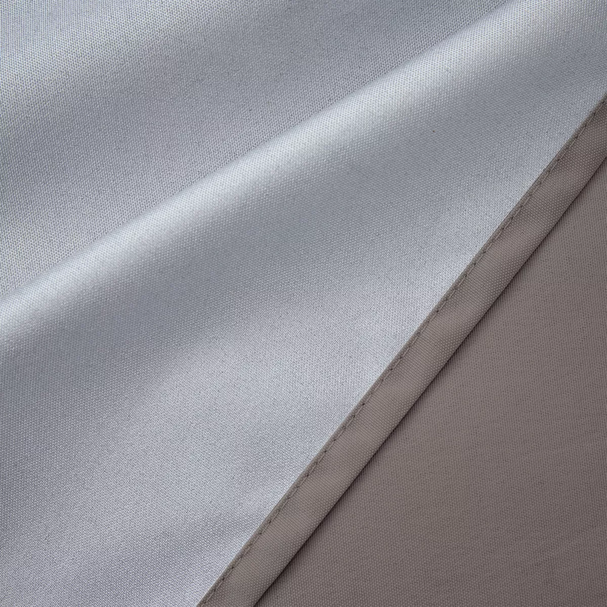 EM RIDEAU A OEILLETS 140 x 280 CM POLYESTER UNI THERMIQUE SUMMIT TAUPE