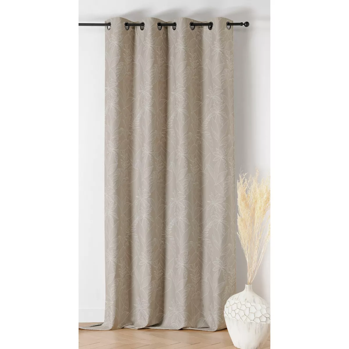 Rideau obscurcissant isolant (140 x 240 cm) Bengale Beige
