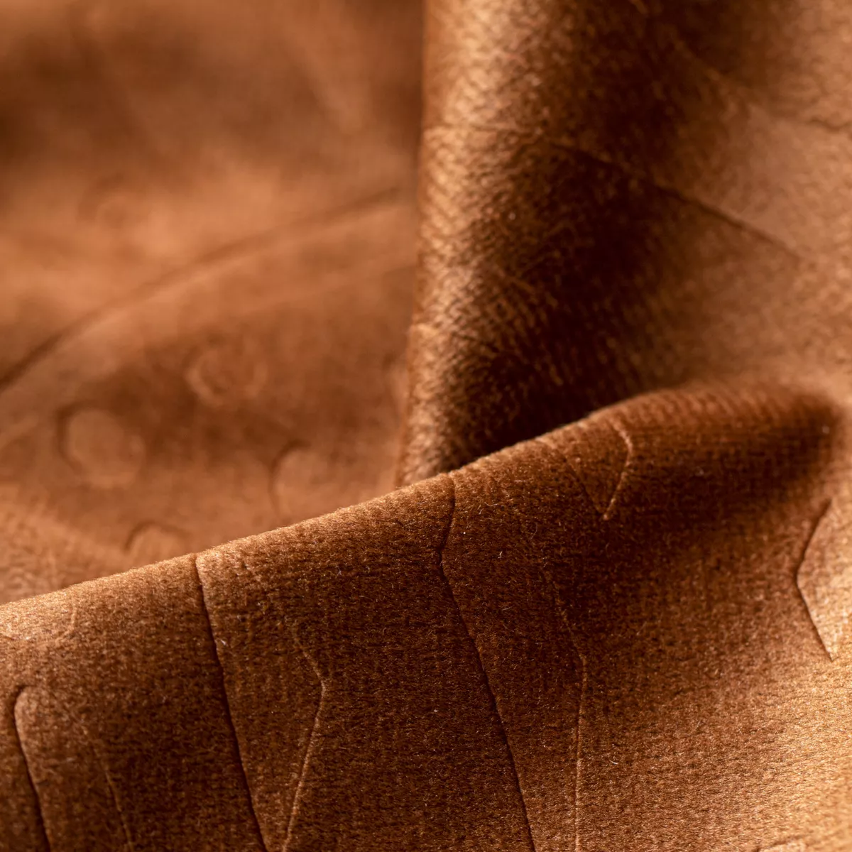 Tenda oscurante velluto (180 x 260 cm) Fern Camel
