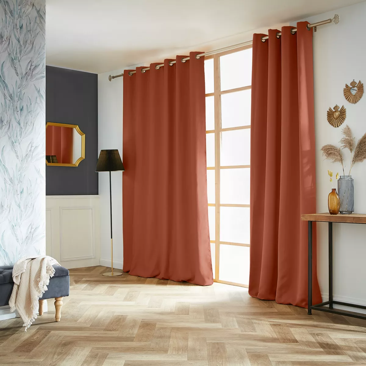 Tenda oscurante (180 x 260 cm) Obscure Terracotta