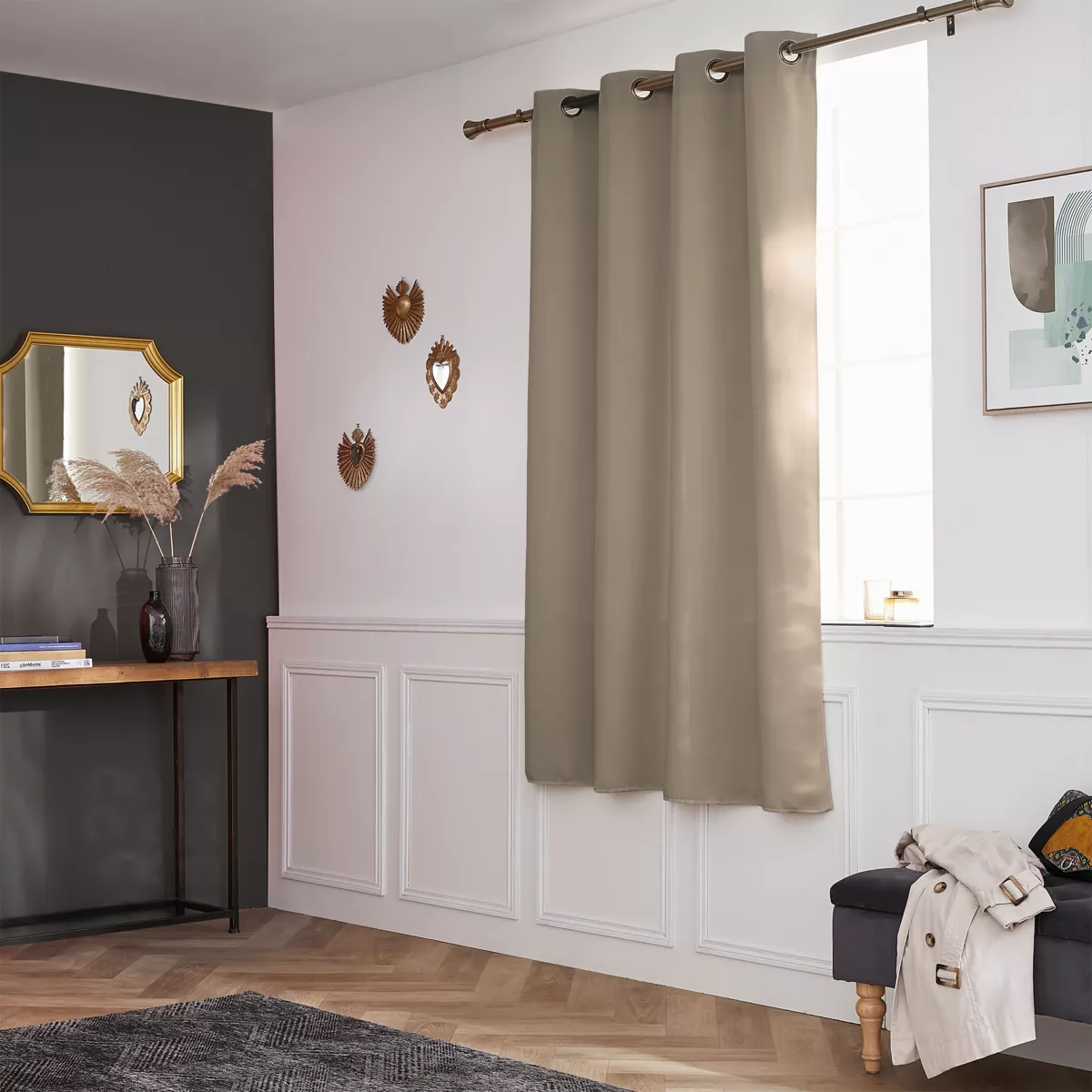 Tenda oscurante (140 x 180 cm) Dark Tortora