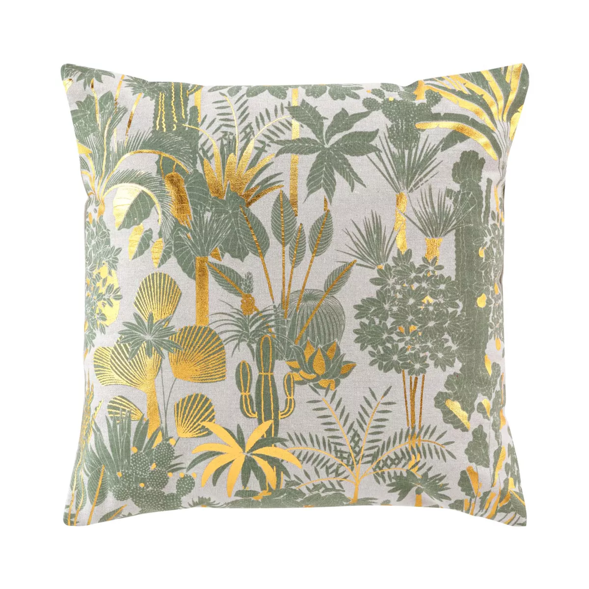 COUSSIN DEHOUSSABLE COMPRESSE 45 x 45 CM POLYCOTON IMP. METAL. MANDOSA DES PLACE