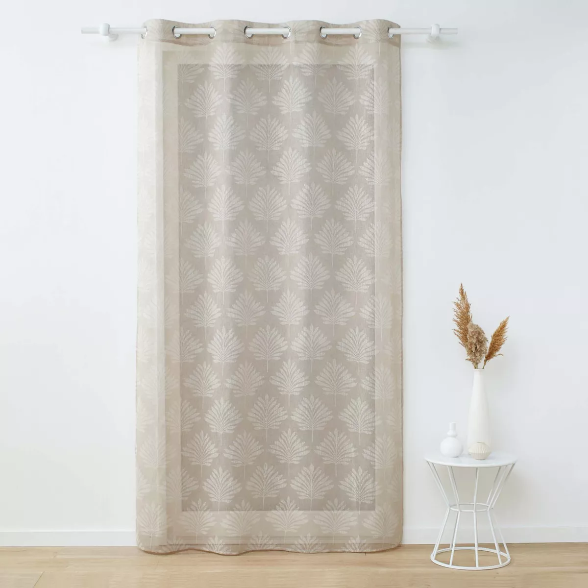 Visillo tejido (140 x 240 cm) Levita Topo