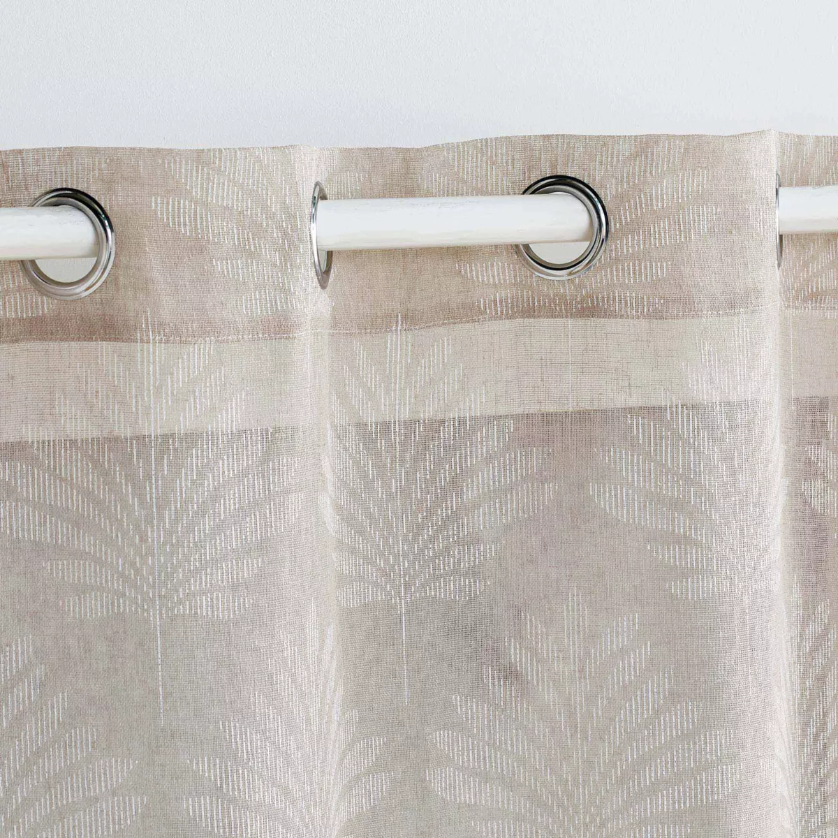 Visillo tejido (140 x 240 cm) Levita Topo