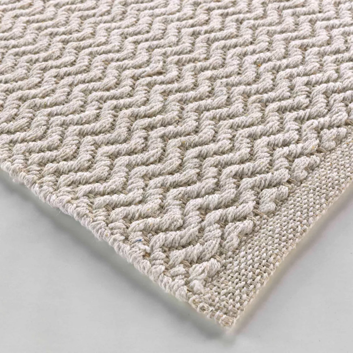 Baumwollteppich (50 x 80 cm) Flavio Beige