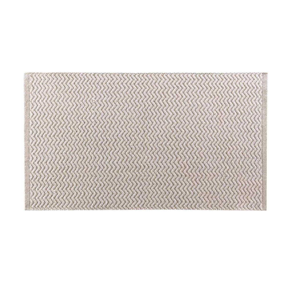 TAPIS RECTANGLE 50 x 80 CM COTON/POLYESTER TISSE FLAVIO