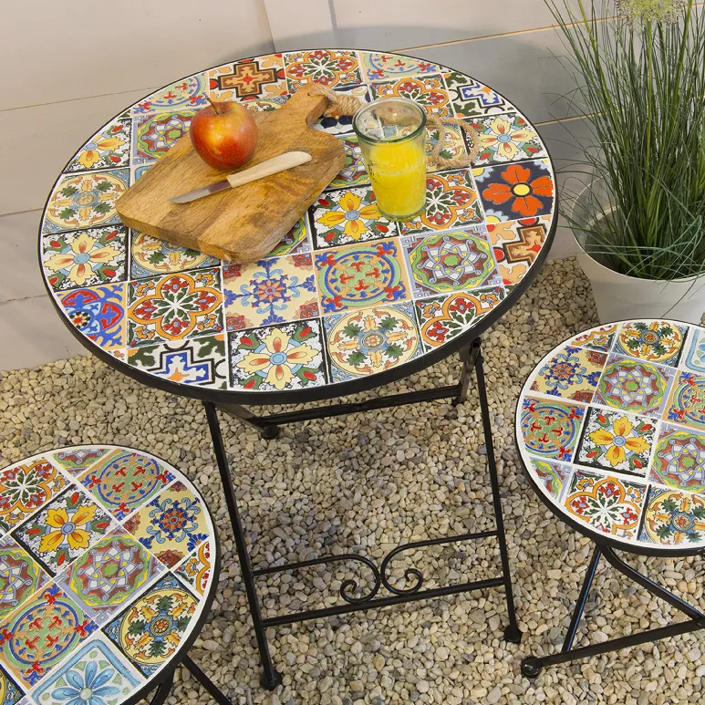 Table de bistrot braga fer outdoor
multi dia60.00-H75.00cm