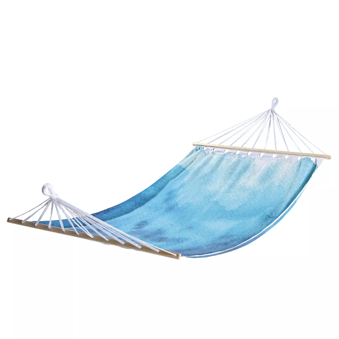 Grand Hamac coton polyester outdoor fsc BLEU 100%
bleu L118.00-W200.00-H3.00cm