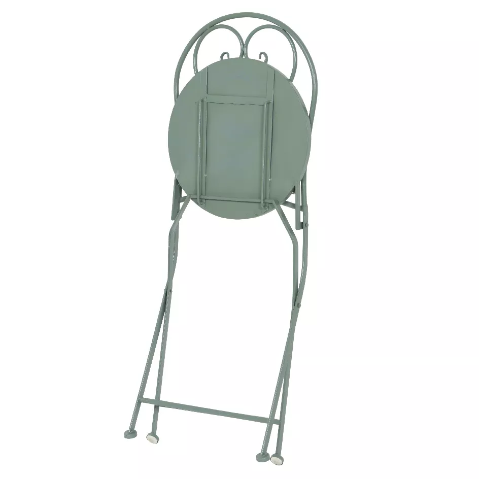 Chaise de bistro pliable Cancùn - Vert