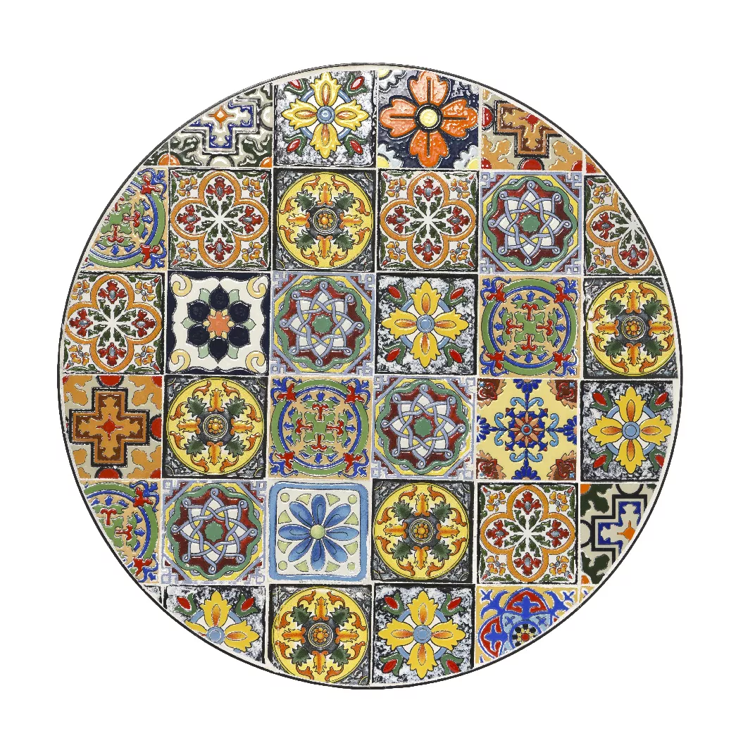 Sedia bistrò pieghevole Braga - Multicolore