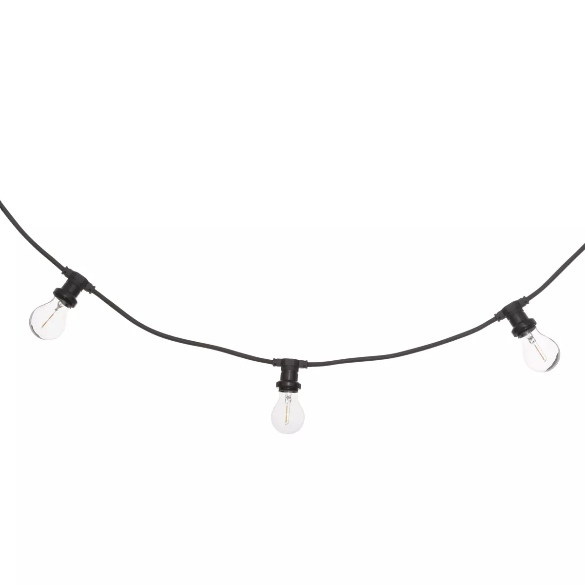 Guirlande lumineuse ampoule 5 m Guinguette 10 LED - Blanc froid