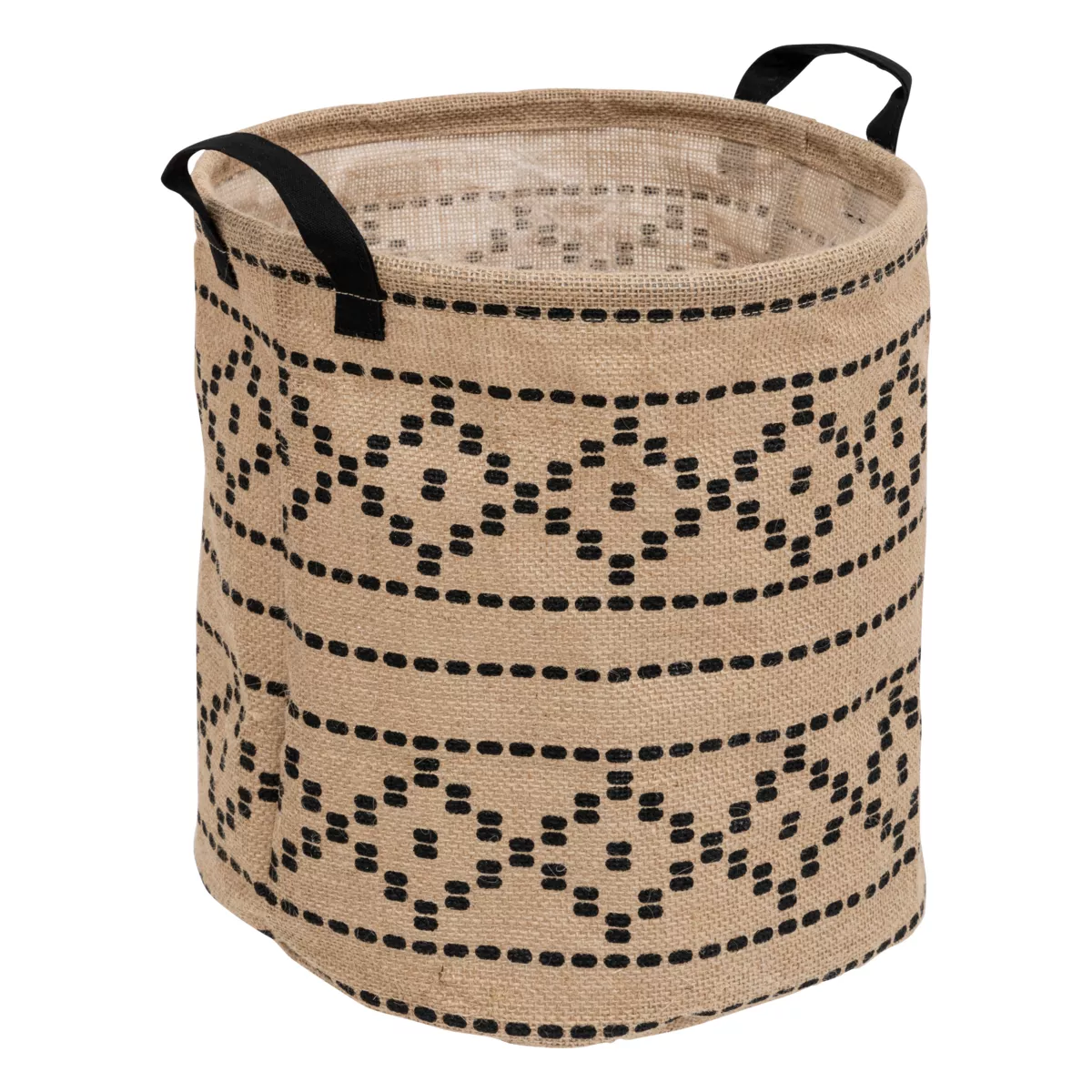 Cesta en yute (32 x 32 cm) Valy Beige