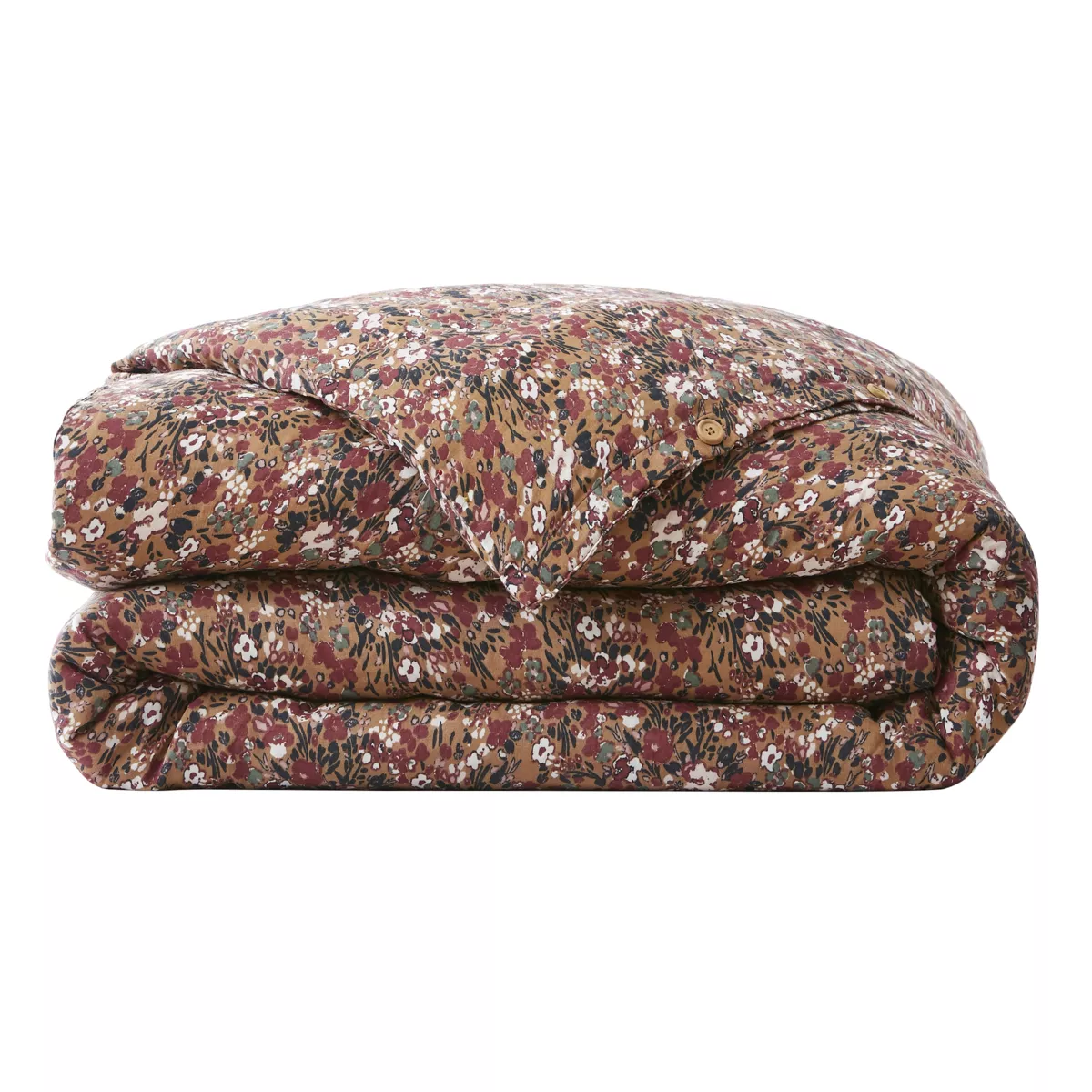 Funda Nórdica en gasa de algodón (200 cm) Constance Camel