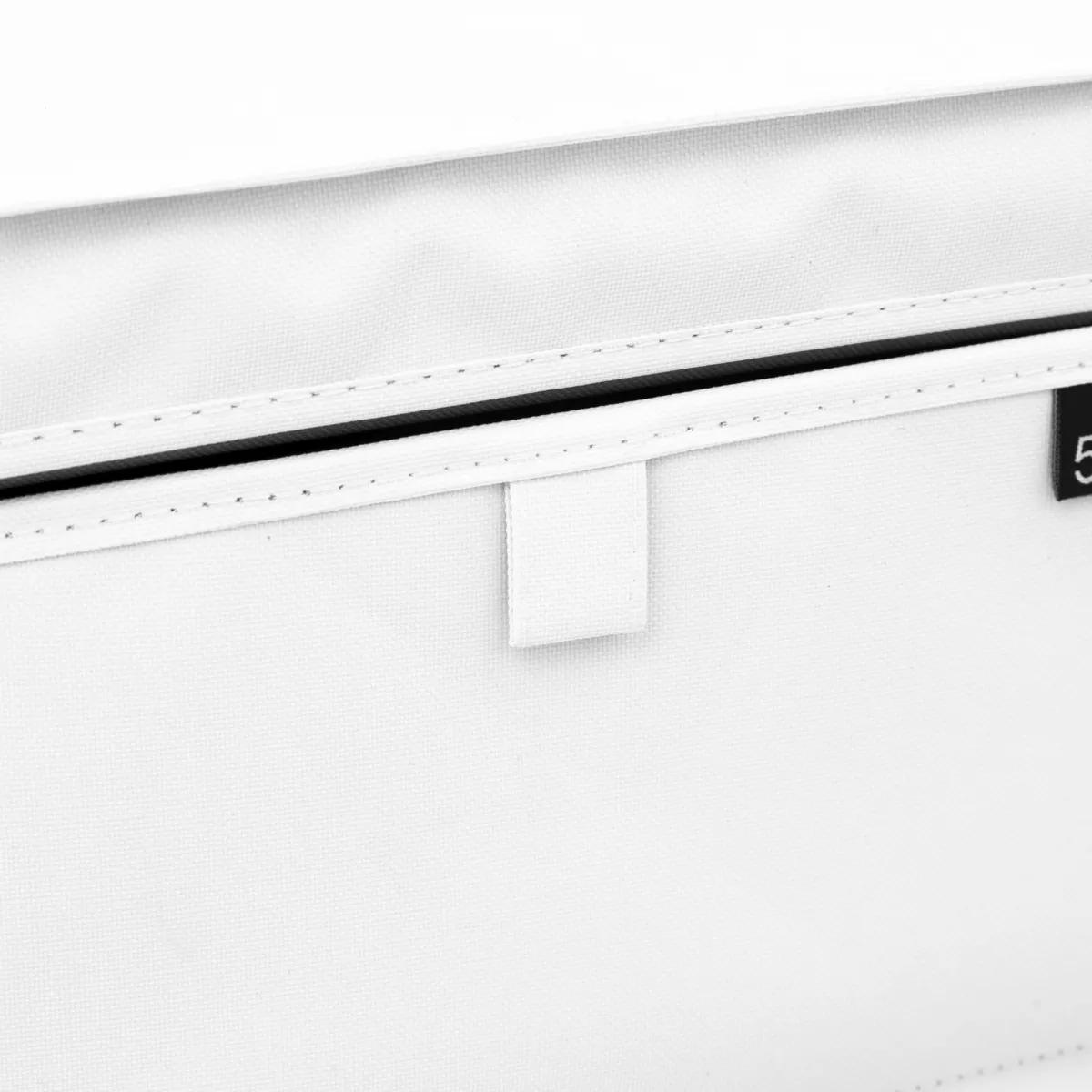 Cesta de ropa plegable (36 x 36 x 55 cm) Colorama Blanco