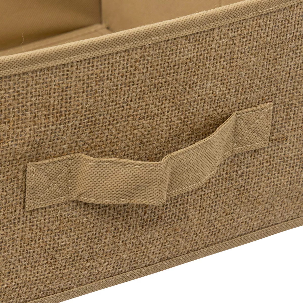 Contenitore iuta (31 x 31 x 15 cm) Naro Beige