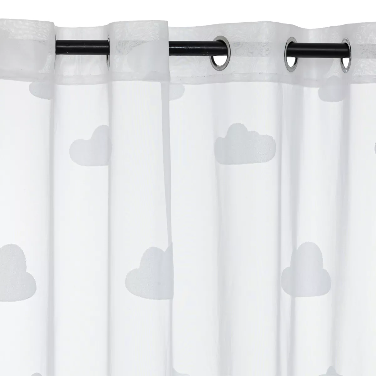 VOILAGE NUAGE 140X240 L, 140 x P, 0,1 x H, 240 cm Blanc