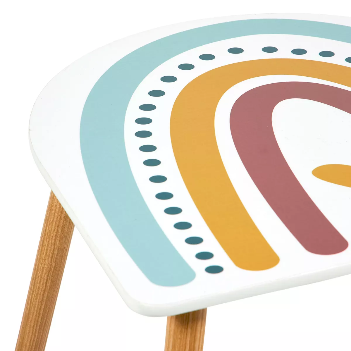 TABLE 2 CHAISES MDF PIN  Dim : L55xH45xP55