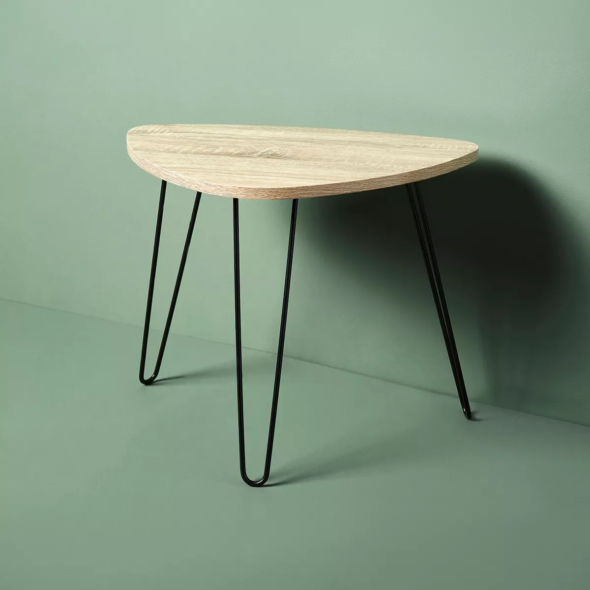 Beistelltisch Dreifuß Holz und Metall (H40 cm) Gigogne