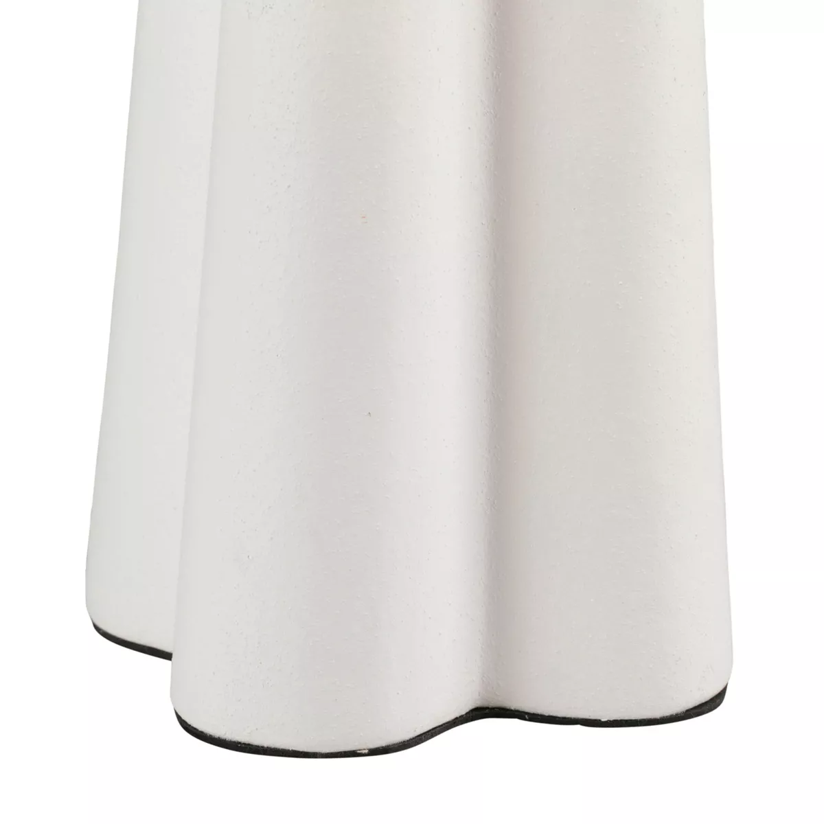 Tafellamp keramiek en katoen (H45 cm) Cezanne Wit