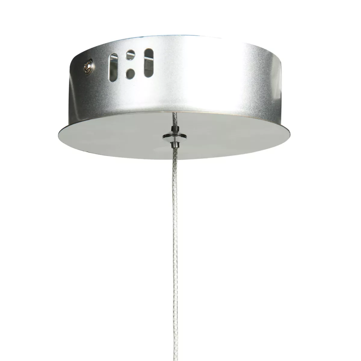 SUSPEN.LED ACRYL.ALUM.STELLAR Dim : 20x20xH120cm