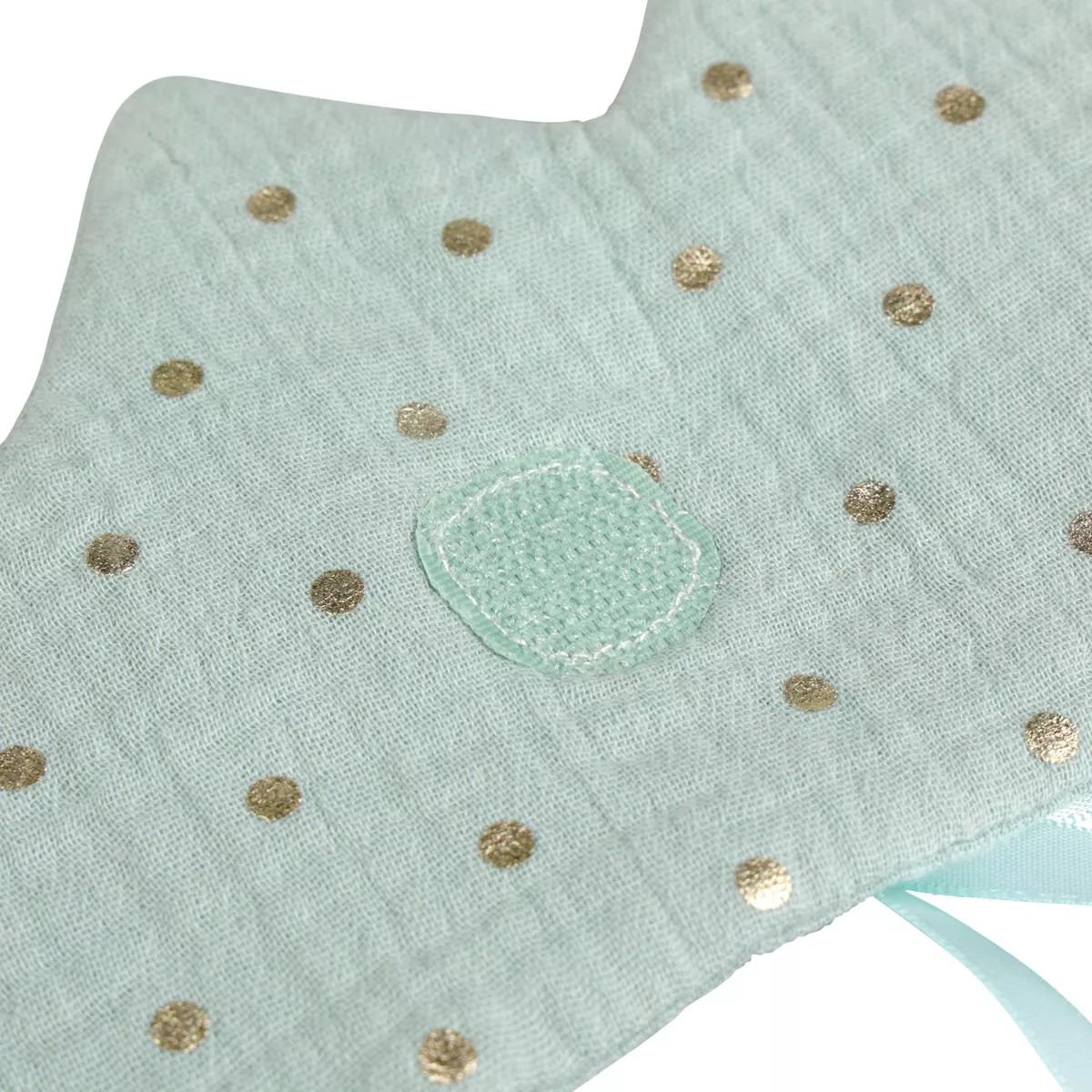 Corona compleanno bambini cotone (40 cm) Roi Verde