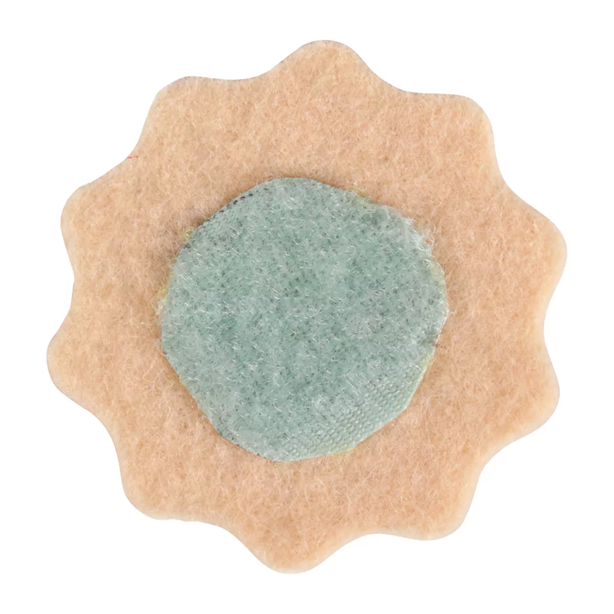 Corona compleanno bambini cotone (40 cm) Roi Verde