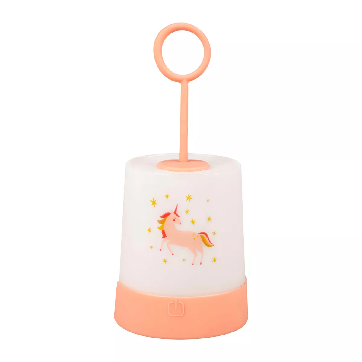 VEILLEUSE NOMADE PILES LICORNE Dim : 8.2x8.2xH18.8