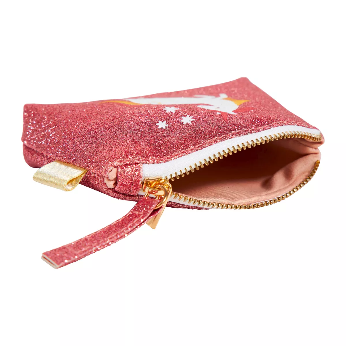 Kinder-Geldbeutel (11 cm) Licorne Rosa