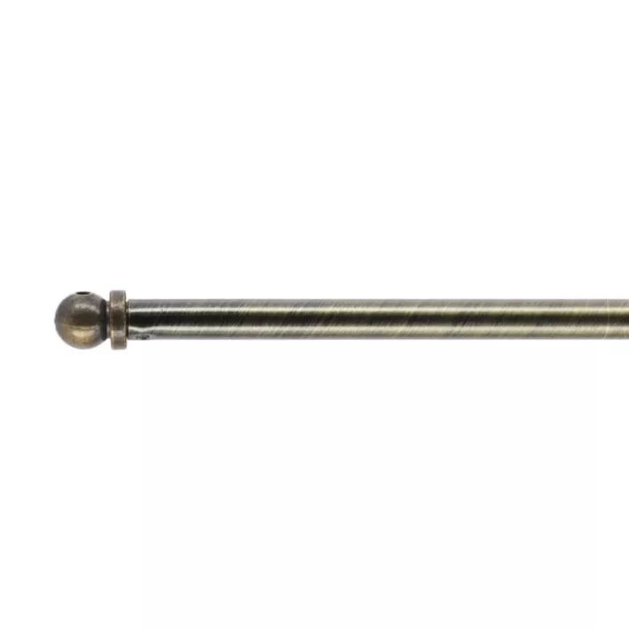 Ausziehbare runde Gardinenstange (L40 - 60 cm /D7 mm) Pietro Bronze