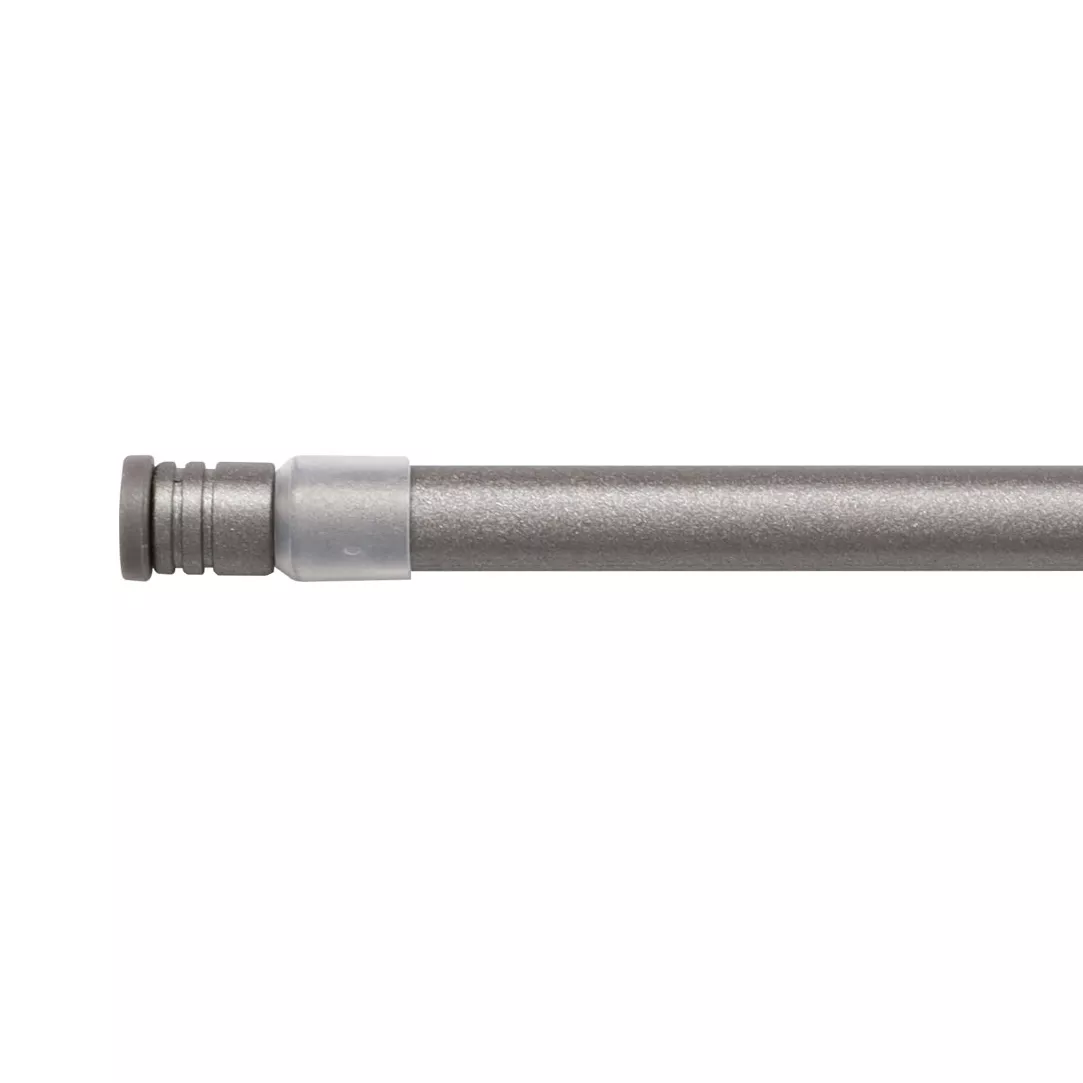 Barra redonda extensible con autobloqueo (L60 - 80 cm / D10 mm) Pia Gris cemento