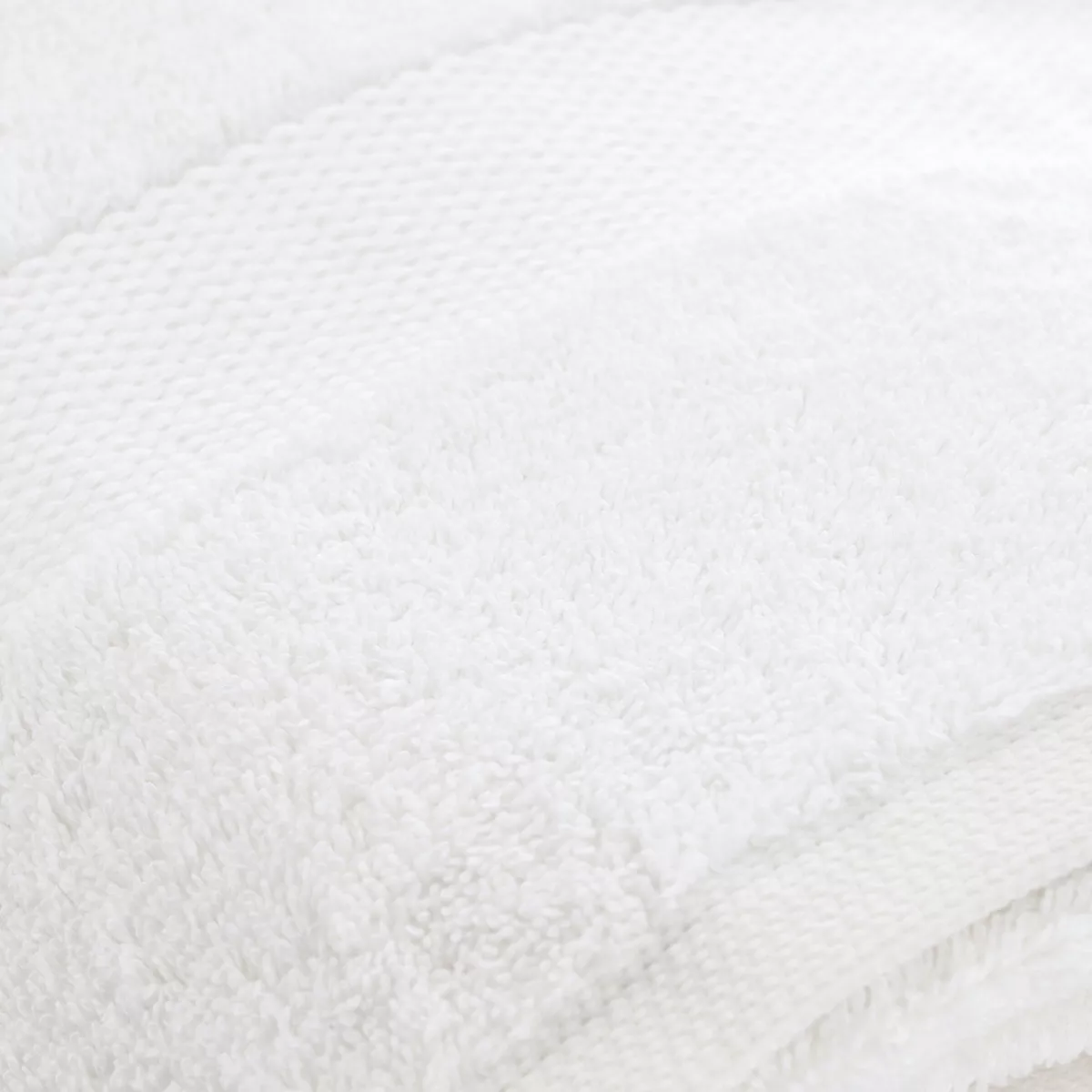 SERVIETTE DE BAIN 90X150 CM 100% COTON - BLANC