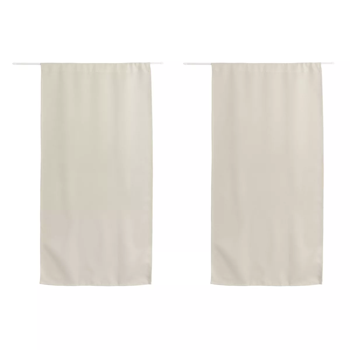 Rideau occultant passe-tringle (60 x 120 cm) Night Beige 3