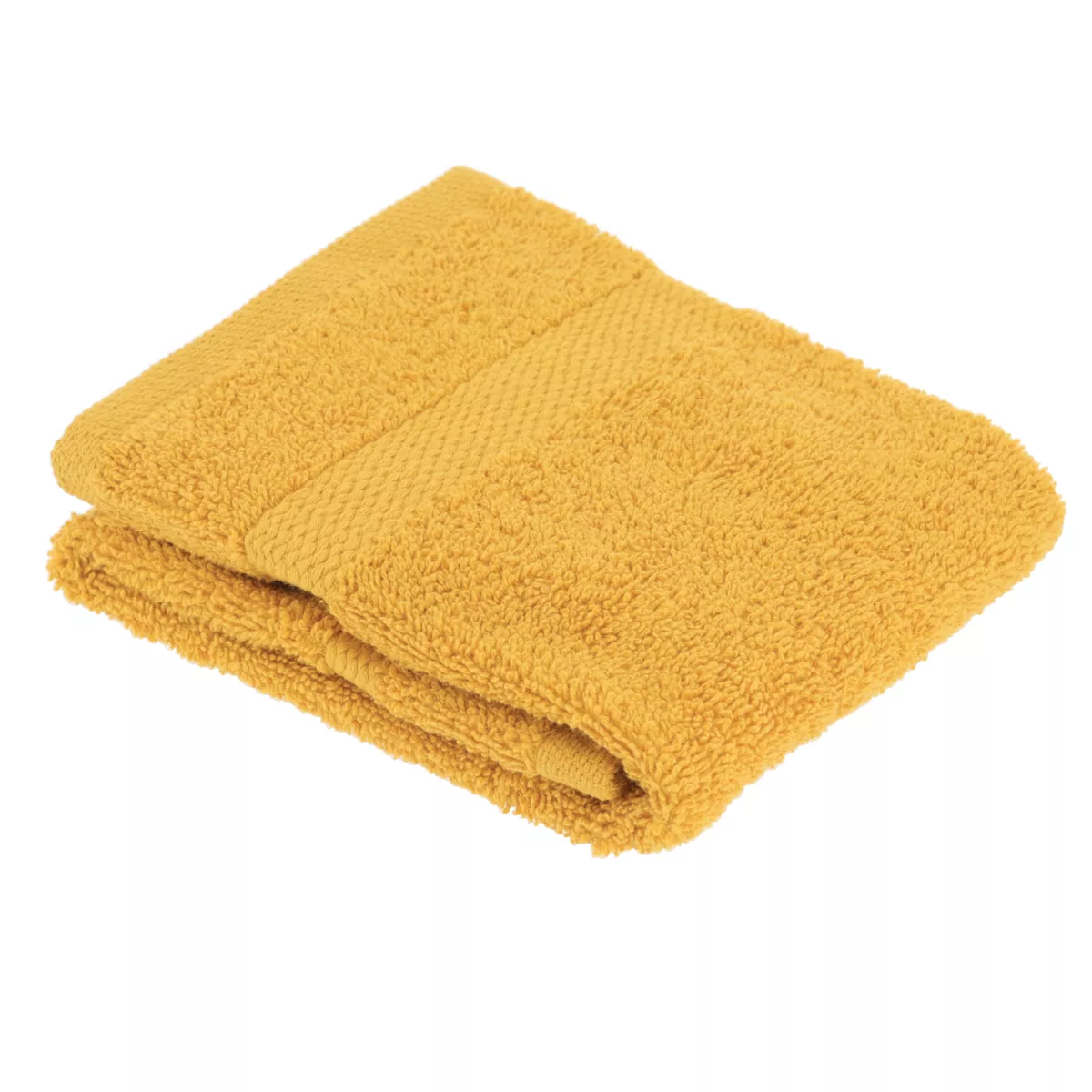 Asciugamano da bagno cotone (30 x 50 cm) Timeless Giallo senape