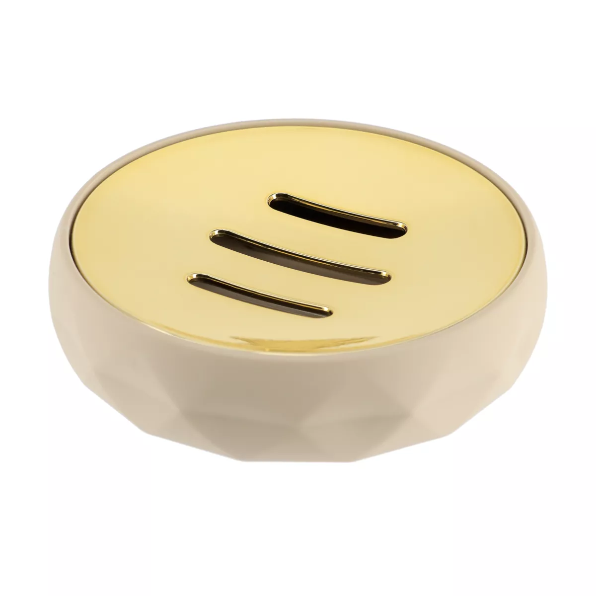 Set di accessori bagno gomma Rubby Beige