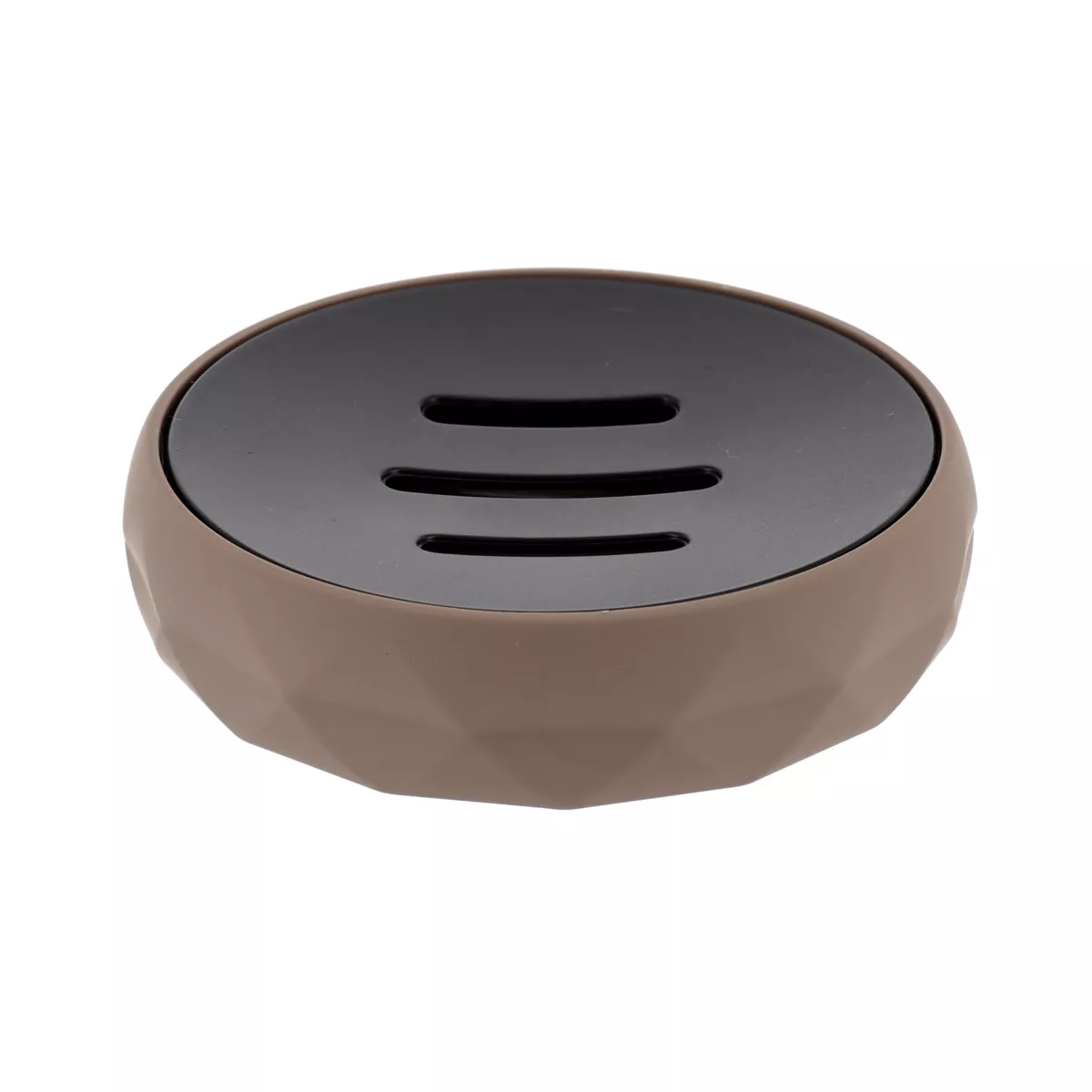 Set di accessori bagno gomma Rubby Marrone